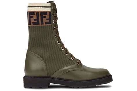 Fendi Rockoko Boots Green (Women's) 